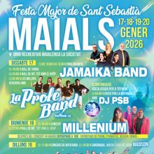 Festa Major de Sant Sebastià a Maials, 2026