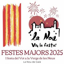 Festa Major de La Nou de Gaià, 2025