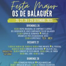 Festa Major d'Os de Balaguer, 2025