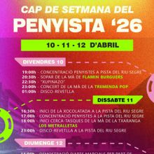 Cap de Setmana del Penyista a Pardinyes, 2026