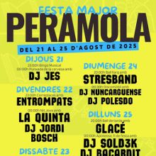 Festa Major de Peramola, 2025