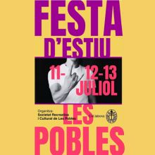 Festa Major de Les Pobles, Aiguamúrcia, 2025