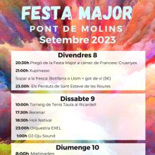 Festa Major de Pont de Molins, 2023