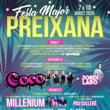 Festa Major de Preixana, 2025