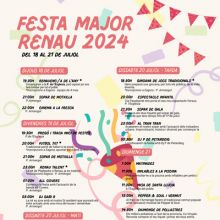 Festa Major de Renau, 2024