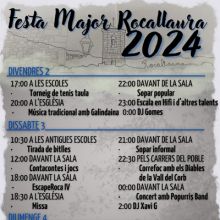 Festa Major de Rocallaura, 2024