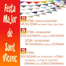 Festa Major de Sant Vicenç - Cabanes 2026