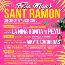 Festa Major de Sant Ramon, 2025