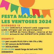 Festa Major de Les Ventoses, Preixens, 2024