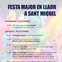 Festa Major de Sant Miquel a Vespella de Gaià, 2024