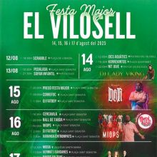 Festa Major del Vilosell, 2025