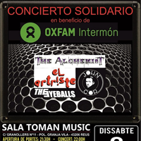 Concert solidari: The Alchemist + El Artriste + The Eyeballs + John Cor