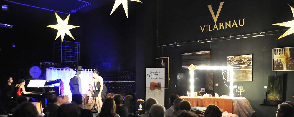 Una escena de Cabaret Songs a les Caves Vilarnau