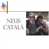 Neus Català amb Rosa Vendrell