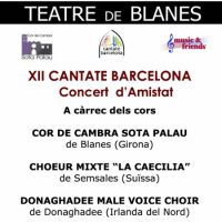 12è Cantate Barcelona - Concert d'Amistat