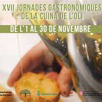 XVII Jornades Gastronòmiques de la Cuina de l'Oli - Santa Bàrbara
